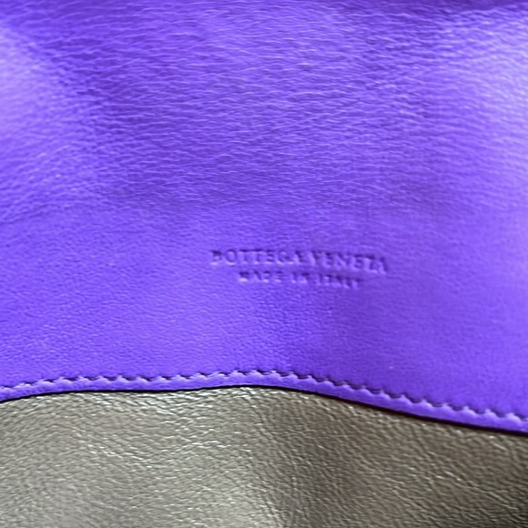 Bottega Veneta Lilac long Wallet - Picture 4 of 11